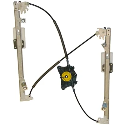 Image of 1Z1837461 Window regulator VALEO 850868 Left Front electric without motor with comfort function SKODA: Octavia II Hatchback, 2 Combi