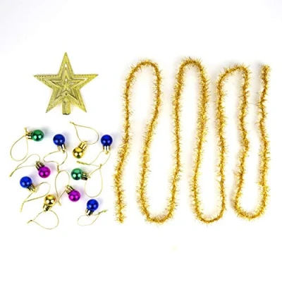 Image of Festive Plant Baubles and Decoration Kit, Christmas Ornaments