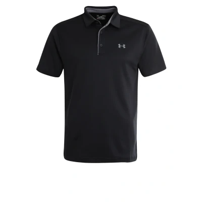 Image of Under Armour Men Tech, Lightweight and Breathable Polo T Shirt for Men, Comfortable Short Sleeve