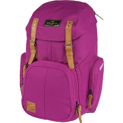 Image of Weekender Alltagsrucksack mit gepolstertem Laptopfach, Schulrucksack, Wanderrucksack inkl. Nassfach, 42 L, Grateful Pink