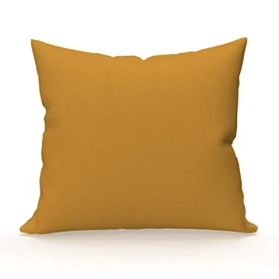 Image of Soleil d&#039;ocre CASE VP 63X63 Mustard Cotton