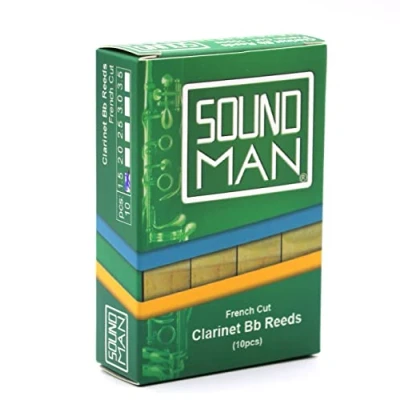 Image of Boehm Clarinet Reeds Soundman® Cane Student 10 pcs Reed Clarinets Böhm System (1.5)