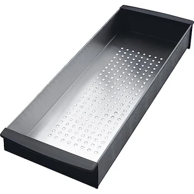 Image of Franke 112.0066.060 Stainless Steel Insertion Drainer with Single Bowl from PKX Grey