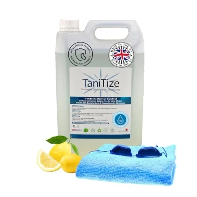 Image of TaniTize Sunbed Sanitiser &amp; Salon Cleaner Spray (5ltr Tub)