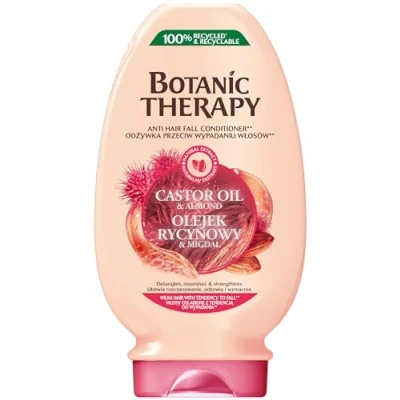 Image of Garnier Botanic Therapy Conditioner Strengthens Brittle Hair Castor Oil and Almond, 200 ml