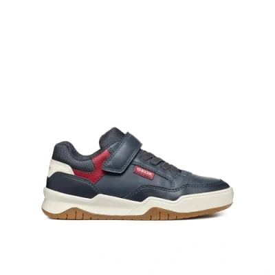 Image of Geox J Perth BOY E Sneaker, Blue, 4.5 UK