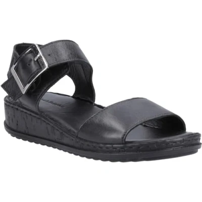 Image of Hush Puppies Women&#039;s Ellie Sandal, Black, 5 UK