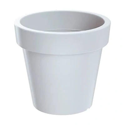Image of Prosperplast Pot lexo Round 92l, Dimensions (mm) 600x600x550, White