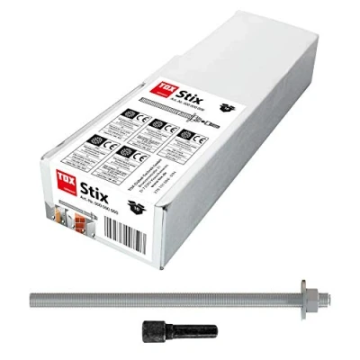 Image of TOX threaded rod Stix M16 x 190 mm, stainless steel A4, 10 pieces, 070171281