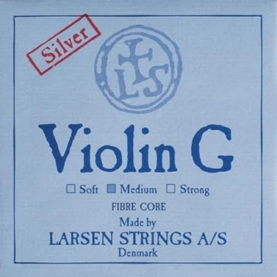Image of Larsen Violin Strings Original Synthetic,Fibre Core G Silver medium