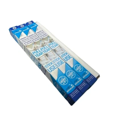 Image of 3 Rolls of Magic Whiteboard Plain White 25 Perforated A1 Sheets. Static &amp; Portable Board for Walls, Doors, Windows. Sticks to Any Flat Surface. Write on with Dry Erase Marker Easy Clean