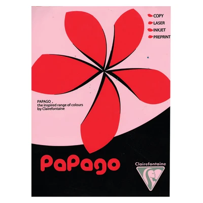 Image of Intense Red A4 Coloured Craft Paper 80gsm x 50 Sheets
