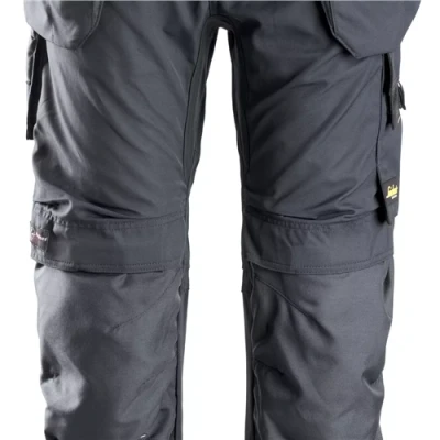 Image of Snickers AllroundWork Work Trousers Holster Pockets Steel Grey/Steel Grey 50