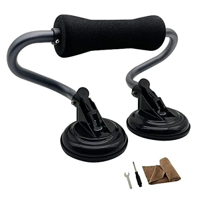 Image of Bonsing Kayak Roller, Load Assist for SUV Car Roof Lift with Suction Cups Dark Gray