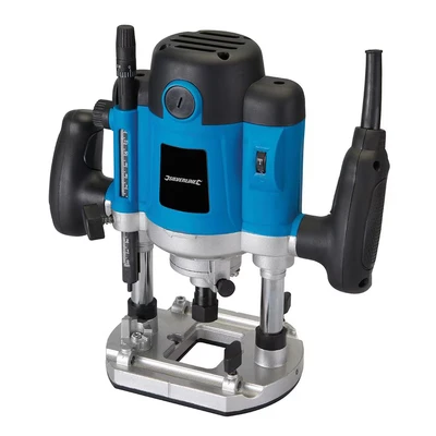 Image of Silverline 1500W Plunge Router 1/2&quot; UK