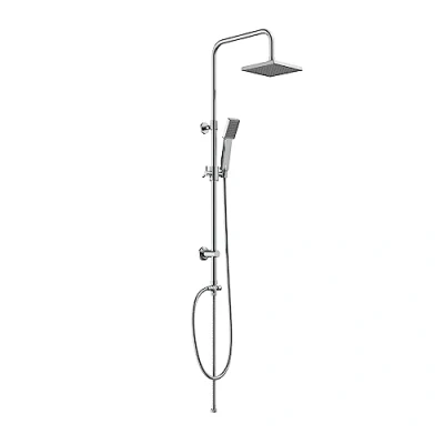 Image of EISL Easy Refresh Column 175 x mm and Hand, Rain Shower with Wall, Complete Mounting Set DX12002