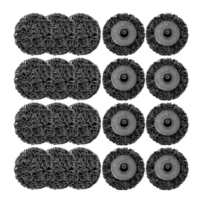 Image of Merryland Strip Disc 50mm Paint Rust for Die Grinder, 50 mm Black Removal 20 Pieces, Wheel Stripping Cleaning INOX Stainless Steel Iron Universal 2inch, DGTA020C2