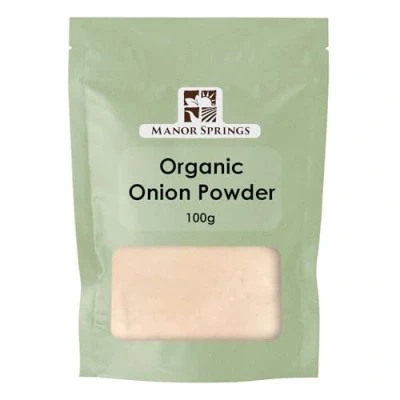 Image of Organic Onion Powder 100g by Manor Springs