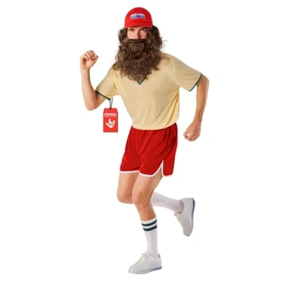 Image of Morph Running Costumes For Men With Wig Halloween Runner Funny XL