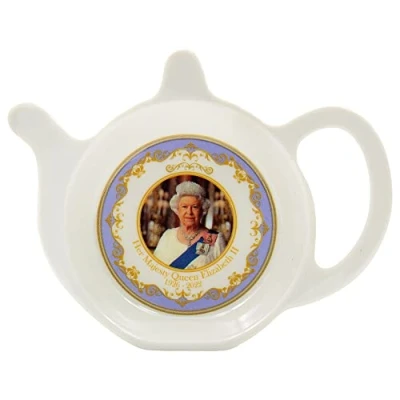 Image of Her Majesty Queen Elizabeth II Commemorative Tea bag tidy