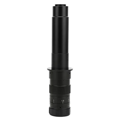 Image of Oumefar 300X Adjustable C Mount Lens Industrial 0.7X 4.5X Microscope Camera 25mm Zoom Magnifying Glass Objective for CCD and Digital Eyepiece