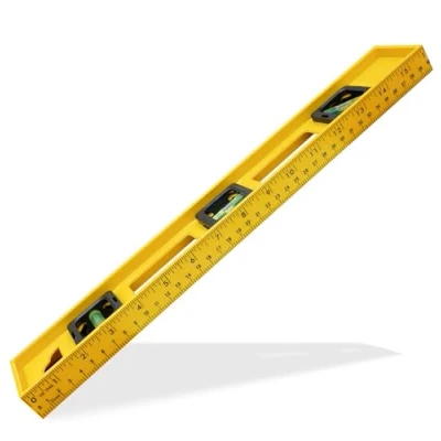 Image of Magnetic Spirit Level for Levelling Precision, Pocket Sized Torpedo Spirit, Lightweight Portable and Great Multitasking DIY Jobs (16&quot; Measurement Level)