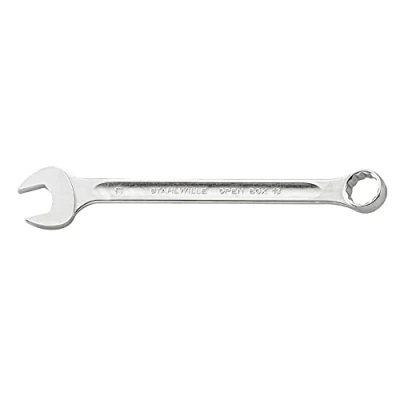 Image of Stahlwille 1321 Combination Spanner 21mm, Chrome Alloy Steel, Silver, 21 mm