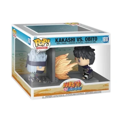 Image of Funko Pop! Moment: Naruto Kakashi Hatake Vs Obito Collectable Vinyl Figure Gift Idea Official Merchandise Toys for Kids &amp; Adults Anime Fans Model Collectors and Display