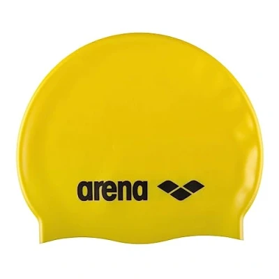 Image of Arena Childrens Classic Headband, Yellow Black, Youth EU