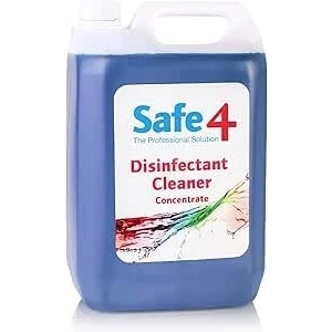 Image of Safe4 Disinfectant Cleaner Concentrate (5 l (Pack of 1), Freshmint)