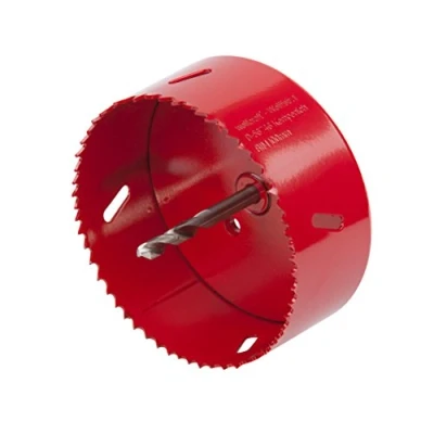 Image of wolfcraft Bi Metal Hole Saw I 5493000 for Drywall Materials, Wood, Plastics and Metals, Cutting Depth 40 mm