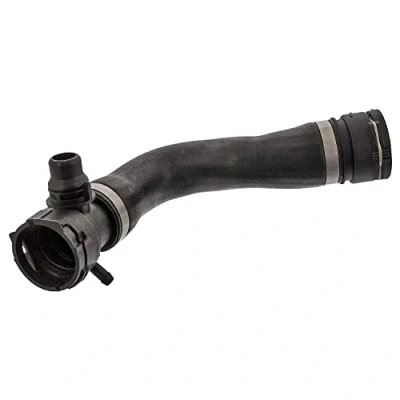 Image of 17127540127 Radiator Hose FEBI BILSTEIN 45816 Upper EPDM (ethylene propylene diene Monomer (M class) rubber), Plastic with quick couplers