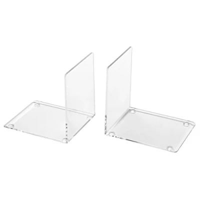 Image of OSCO Clear Acrylic Very Small Bookends, ABE 2