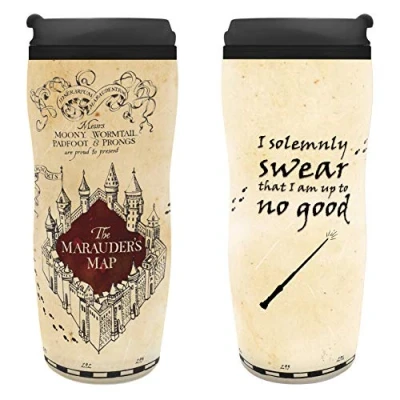 Image of ABYSTYLE Harry Potter Marauder&#039;s Map Travel Mug