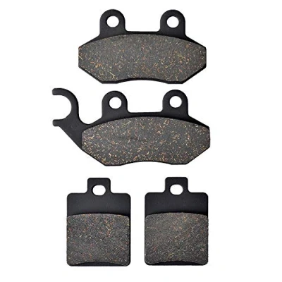 Image of KYN for SYM Symphony 50/125 / 151 SR (4T/Rear Disc Model) 2010 2011 2012 2013 2014 2015 Motorcycle Front Rear Brake Pads Organic