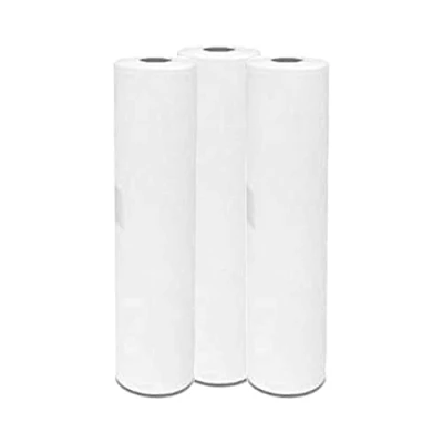 Image of Avern 3 x Rolls Premium 2PLY White Couch Medical Table Hygiene Bed Roll 20&quot; 40 Meters Per