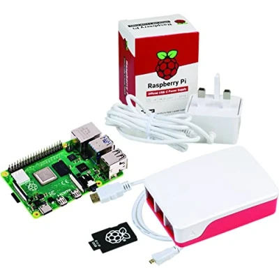 Image of U:Create Official Raspberry Pi 4B Starter Kit, 4GB White