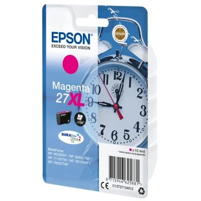 Image of Epson Alarm clock Singlepack Magenta 27XL DURABrite Ultra Ink