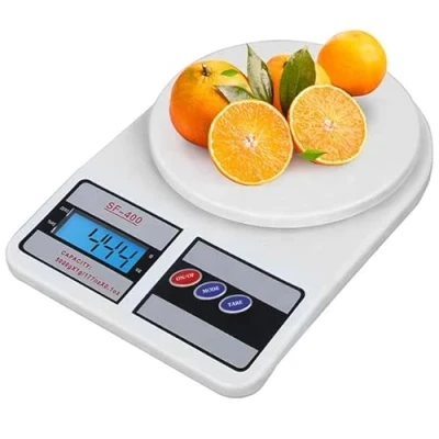 Image of electromax Kitchen Scales 5kg Digital LCD Electronic Cooking Food Measuring Bowl Scale, Slim Design Accurate Precise Weight Measurement Scale for Home, Office (5Kg White Scale)