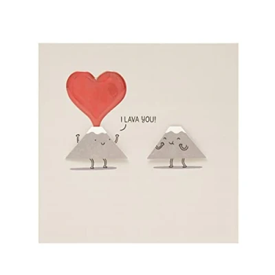 Image of I Lava You! Valentine&#039;s Day Greeting Card Valentines Cards