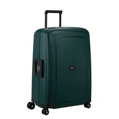 Image of Samsonite S&#039;Cure Spinner M, Suitcase, 69 cm, 79 L, Green (Dark Teal)