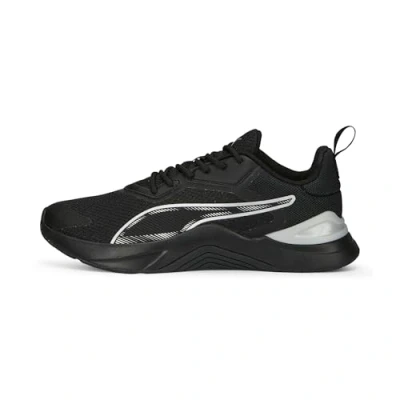 Image of PUMA Women&#039;s Infusion WN&#039;s Road Running Shoe, Black Silver, 6 UK