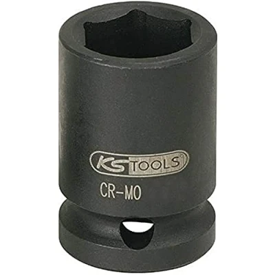 Image of KS Tools 515.1008 Hex Impact Socket, Short, 1/2 Inch, 8mm