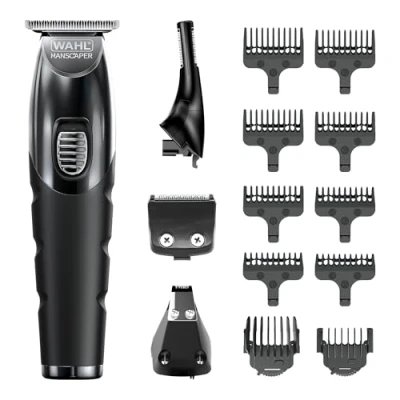 Image of WAHL Manscaper Toolbox 3026742 Body Groomer Black, Black