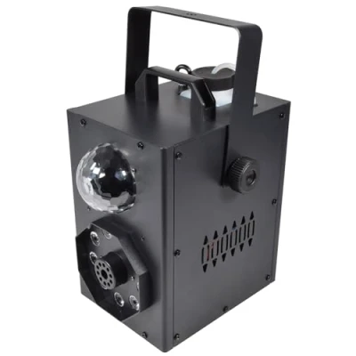 Image of QTX SpheroSmoke: 400W LED Fog Machine with RGB Magic Ball Effects Light All In One &amp; Compact FX