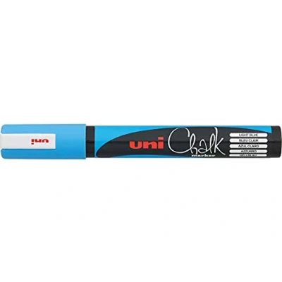 Image of uni ball Chalk Marker PWE 5M Light Blue