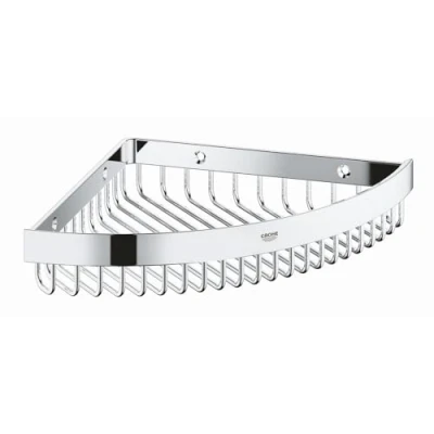 Image of GROHE Selection Cube Soap Wire Basket Chrome 40809000