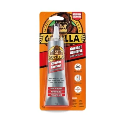 Image of Gorilla Contact Adhesive Clear 75g