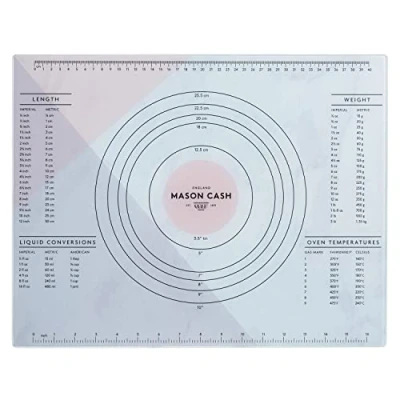 Image of Mason Cash Innovative Kitchen Glass Pastry Board 45x35