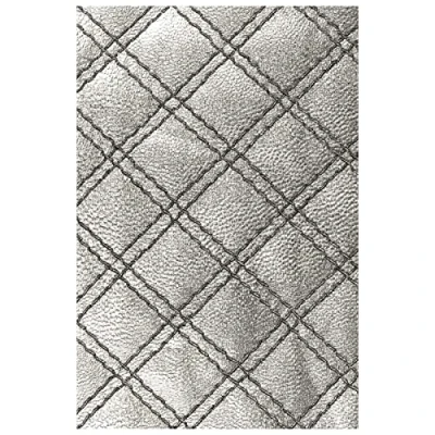 Image of Sizzix 3 D Texture Fades Embossing Folder Quilted by Tim Holtz, 665734, Multicolor, One Size